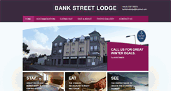 Desktop Screenshot of bankstreetlodge.co.uk